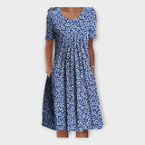 Blue with Polka Dots
