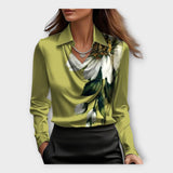 Green with print